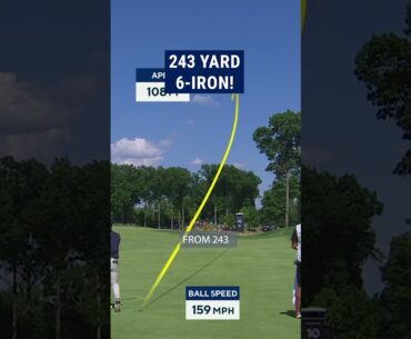 243 Yard 6-Iron! 😳