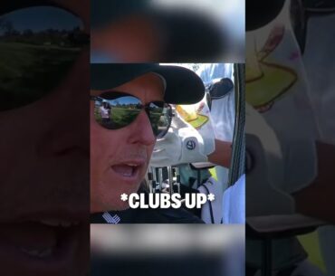 Phil tricking Grant is electric! Tags: Golf, Strokes, Phil Mickelson, Grant Horvat