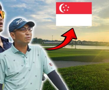 Singaporeans Take On Batam's TOUGHEST Golf Course!