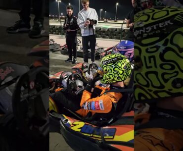 When Two F1 Drivers Get In One Kart! 😂 #Shorts