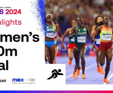 GOLD MEDAL IN PARIS! 🥇 | Women's 800m Final Highlights | #Paris2024 #Olympics