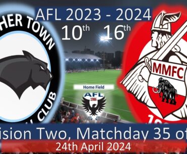 2023 - 2024 Division Two MD35, Panther Town v Milne Mammaths