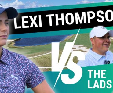 LEXI THOMPSON VS. THE LADS // Panther National Match vs. LPGA Major Champion
