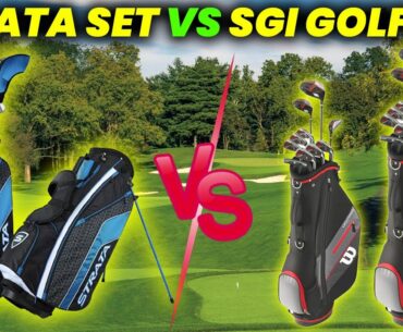 Callaway Strata Ultimate set vs wilson sgi golf set Review and Comparison