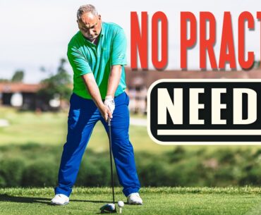 Don"t Waste Your TIME Practicing In Golf - Do This INSTEAD
