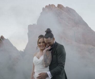 Samantha and Gabriel  | Colorado Wedding Videographer | Arrowhead Golf Course Wedding Highlights