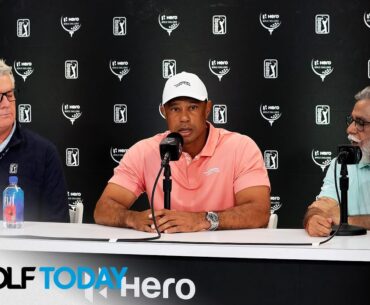 Tiger Woods truly doesn't know when he'll return to play (FULL PRESSER) | Golf Today | Golf Channel