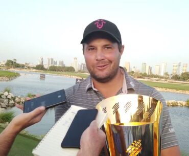 American Peter Uihlein wins International Series Qatar at Doha Golf Club.