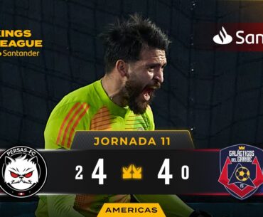 Persas FC de Zein VS Galácticos del Caribe de Los Futbolitos & Alofoke | J11 (4-4) (2-0)