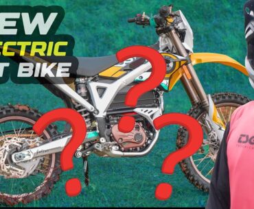 MY BRAND NEW ELECTRIC MOTOCROSS BIKE IS POWERFUL - FIRST IN UK!