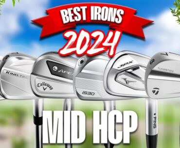 These are the Best irons for MID Handicap golfers !