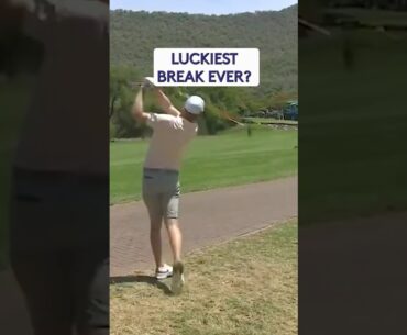 The CRAZIEST bounce in golf history? 😱