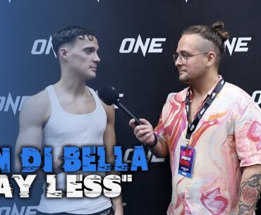 Jon Di Bella tells Botelho "say less", would be "honoured" to face Sam-A | ONE Fight Night 26