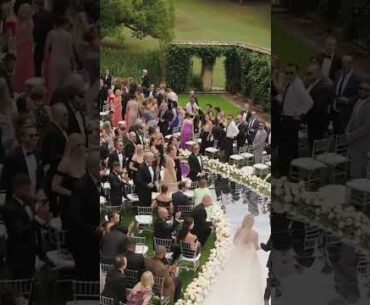 You’ve Never Seen A Wedding Aisle Like This… #weddingshorts #wedding