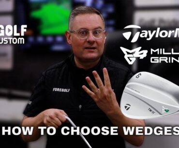 4 Key Factors to choosing Wedges : TaylorMade MG4 Wedge Review