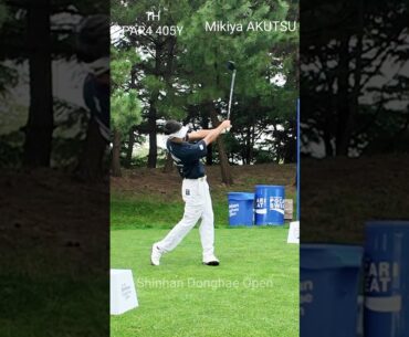MIKIYA AKUTSU is plays on the Japan Golf Tour and the Asian Tour  #golf #kpga #골프 #MIKIYAAKUTSU #골프