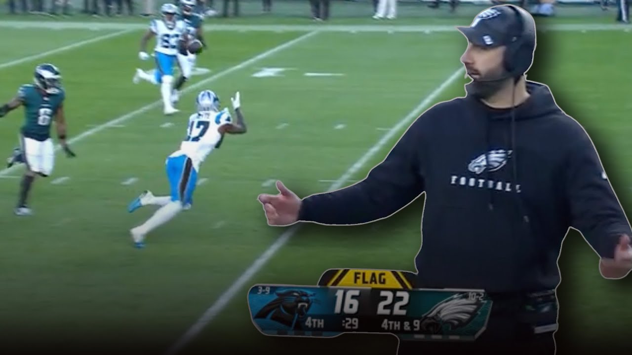 Tension in Philly! Watch the final minutes of the Panthers vs Eagles! Tension in Philly! Watch the final minutes of the Panthers vs Eagles!