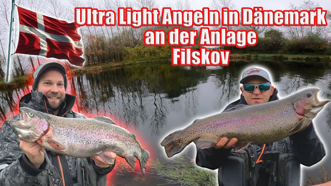 Ultra Light Angeln in Dänemark an der Anlage Filskov Ultra Light Angeln in Dänemark an der Anlage Filskov
