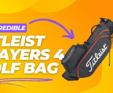One Of The Best Golf Bags - Titleist Players 4 Golf Bag #golf #golflife #titleist
