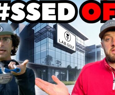 We Accidentally Annoyed the CEO of LAB GOLF Sam Hahn #golf #labgolf