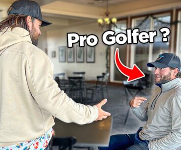 They said he's the best golfer at the course...