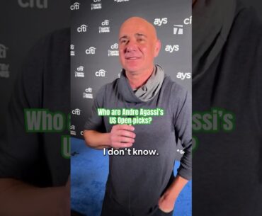 Agassi’s US Open picks are… 🔮 #usopen #andreagassi