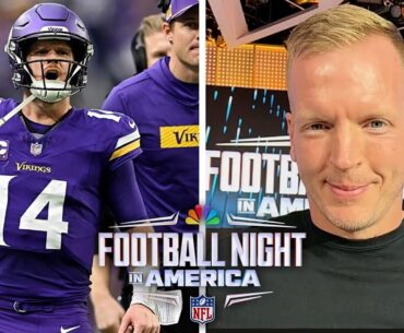 Sam Darnold FaceTimes Chris Simms after career day vs. Kirk Cousins | FNIA | NFL on NBC