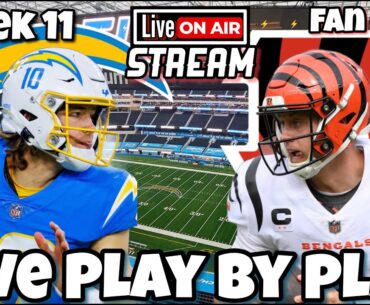 Los Angeles Chargers vs Cincinnati Bengals Live Stream Week 11