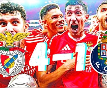 Relato Arrepiante do Benfica 4-1 Porto | Antena 1 | 10/11/2024 | #benfica #porto #relato #antena1