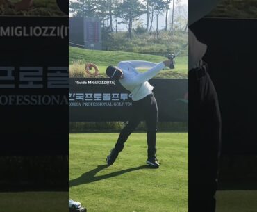 DP투어 4승, Nike가 선택한 이탈리아의 초신성😮 #귀도 밀리오치 #Guido MIGLIOZZI #Genesis Championship