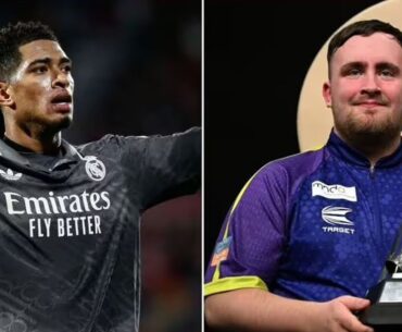 Jude Bellingham and Luke Littler on BBC's SPOTY six person shortlist