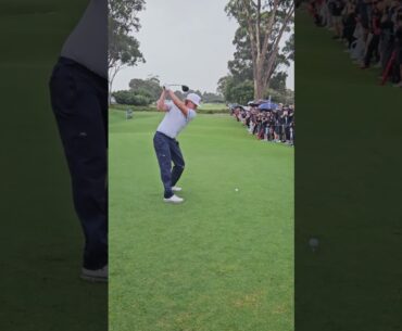Cameron Smith Slow Motion Driver Swing DTL #golf #golfswing