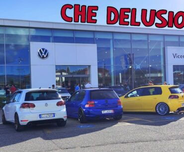 CHE DELUSIONE! 😶 Volkswagen Verona - 50 anni Golf | ganciuzzo |