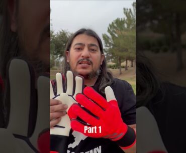 Adidas Predator Pro Fingersave Promo quick review part 1. #goalkeeper #goalkeeping #goalkeepergloves