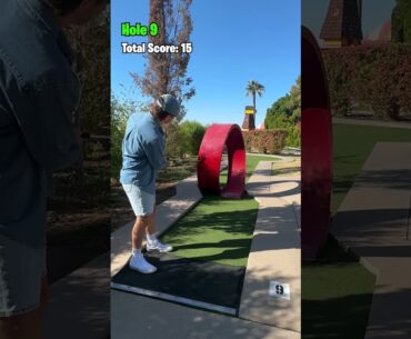 Setting A Mini Golf Course Record!! (Holes 7-12)