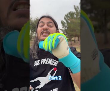 T1tan Rebel 2.0 Sky Blue quick review part 2. #goalkeeper #goalkeeping #goalkeepergloves #soccer