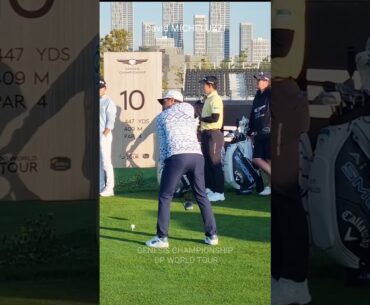 David MICHELUZZI Power drive from high shoulder rotation speed #golf #David Micheluzzi #golf