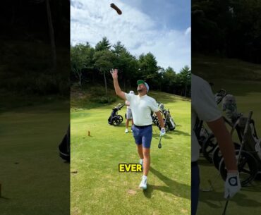 SICKEST SKY EVER FOR A GOLF SHOT? #golf #sick #golfer #golflife #golfshorts #golfswing #par3