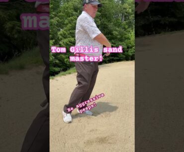 Can you use an amazing sand lesson from a legendary coach names Tom Gillis Golf Instruction? #golf