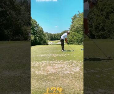 #池田勇太 プロ　第91回日本プロゴルフ選手権大会 2024 予選2日目　2024/7/5 #golf #ゴルフ #日本プロゴルフ選手権 #志野 OUT4番 #ティーショット #ショートホール