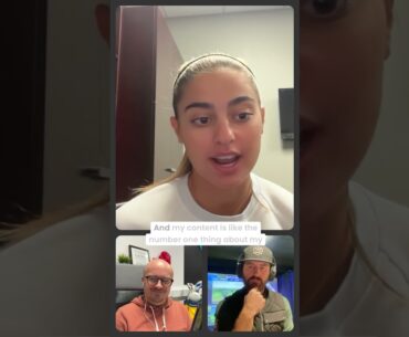 Where did Gabby Golf Girl start her social journey??? #gabbygolfgirl #golf