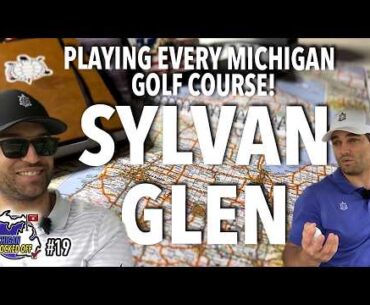 BEST MICHIGAN GOLF COURSE! to play any time of year! Sylvan Glen Golf Course Open All Winter Long!