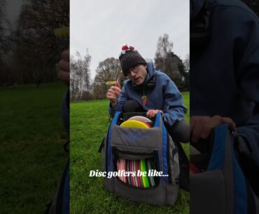When your disc golf bag is just perfect! #discgolf #discgolfbag #viral #trending
