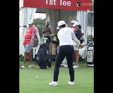 What a soft swing! #AmyYang