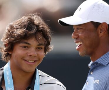 Tiger Woods to make long-awaited golf return with 15-year-old son Charlie after five months out