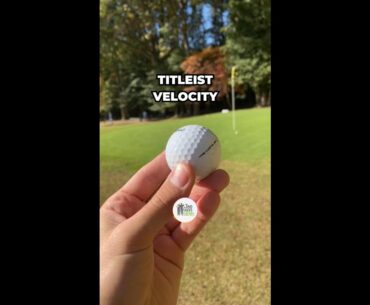 Quick Review of the Titleist Velocity Golf Ball