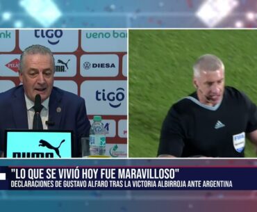 CONFERENCIA DE PRENSA COMPLETA DEL DT ALBIRROJO, GUSTAVO ALFARO