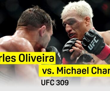 Charles Oliveira vs Michael Chandler | UFC 309 | DAZN Highlights