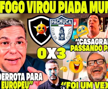 BOTAFOGO VIROU PIADA MUNDIAL! FOI UM VEXAME! PIOR DERROTA PARA NÃO EUROPEU! VAMOS RIR