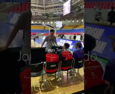 KEVIN RACAL KAUSAP SINA FRAN YU, ALLYN BULANADI AT JEO AMBOHOT BAGO ANG CONVERGE VS NORTHPORT #pba